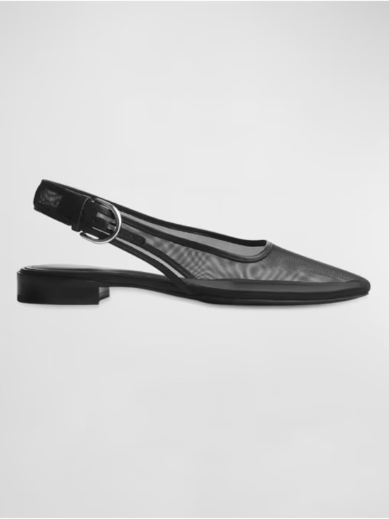 rag & bone Shoes - rag & bone Astra Mesh Slingback Flats